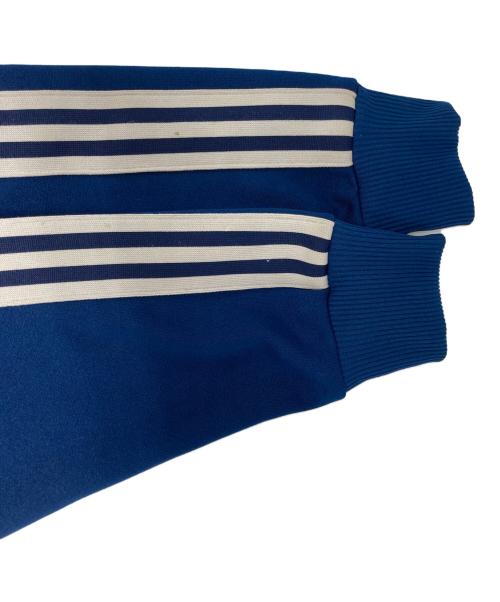 adidas（アディダス）adidas (アディダス) トレフォイル刺繍ジャケット ブルー サイズ:Lの古着・服飾アイテム
