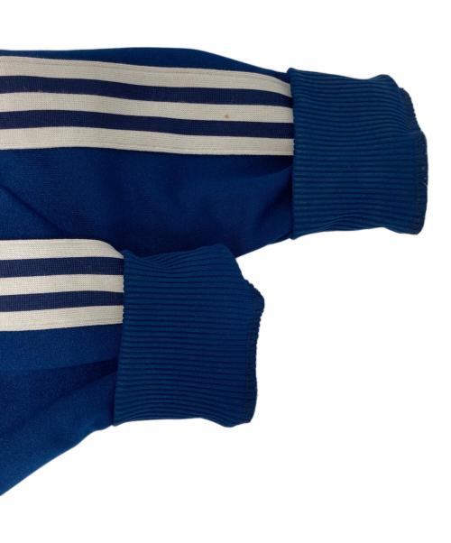 adidas（アディダス）adidas (アディダス) トレフォイル刺繍ジャケット ブルー サイズ:Lの古着・服飾アイテム