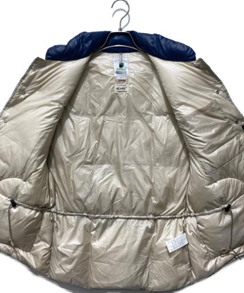 SIERRA DESIGNS（シエラデザインズ）SIERRA DESIGNS (シエラデザインズ) BEAMS PLUS (ビームスプラス) ダウンベスト ネイビー サイズ:Mの古着・服飾アイテム