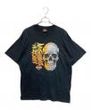 ）の古着「スカルプリントTシャツ」｜ブラック
