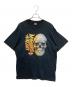 HARLEY-DAVIDSON（ハーレーダビッドソン）の古着「スカルプリントTシャツ」｜ブラック