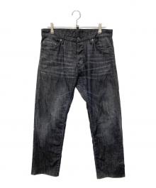 DSQUARED2（ディースクエアード）の古着「ディーンジーンデニムパンツ」｜ブラック