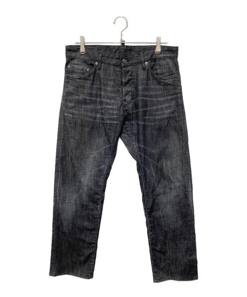DSQUARED2（ディースクエアード）DSQUARED2 (ディースクエアード) ディーンジーンデニムパンツ ブラック サイズ:48の古着・服飾アイテム
