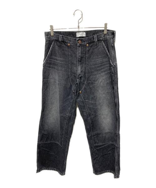 Wrangler（ラングラー）Wrangler (ラングラー) UNFOLLOW (アンフォロー) デニムパンツ ブラック サイズ:Lの古着・服飾アイテム
