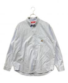 SUPREME（シュプリーム）の古着「Loose Fit Flannel Oxford Shirt」｜ブルー