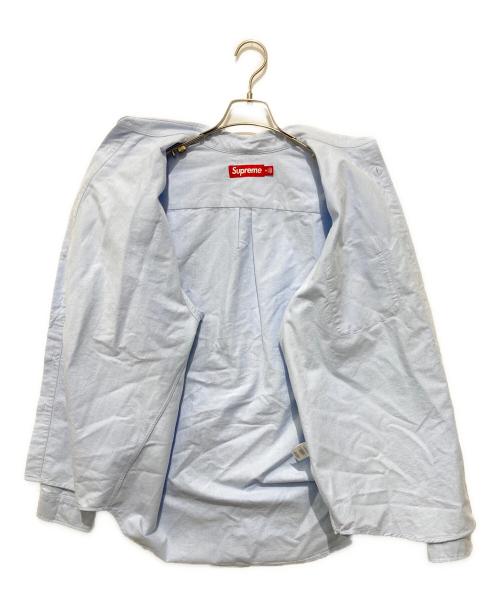 SUPREME（シュプリーム）SUPREME (シュプリーム) Loose Fit Flannel Oxford Shirt ブルー サイズ:Mの古着・服飾アイテム