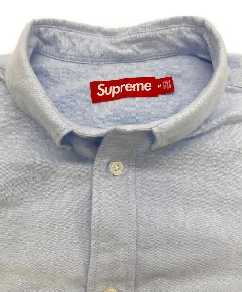 SUPREME（シュプリーム）SUPREME (シュプリーム) Loose Fit Flannel Oxford Shirt ブルー サイズ:Mの古着・服飾アイテム