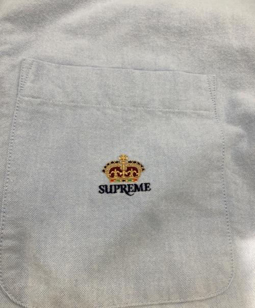SUPREME（シュプリーム）SUPREME (シュプリーム) Loose Fit Flannel Oxford Shirt ブルー サイズ:Mの古着・服飾アイテム