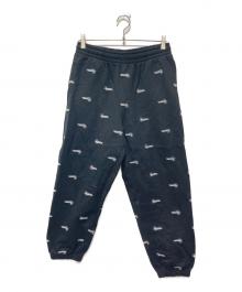 SUPREME（シュプリーム）の古着「Repeat Script Sweatpant」｜ブラック