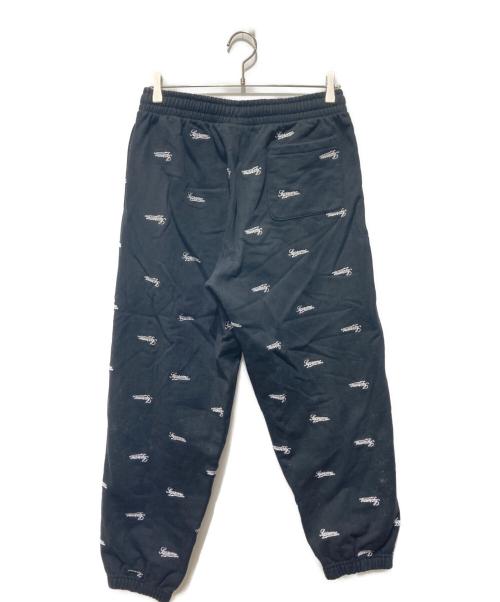 SUPREME（シュプリーム）Supreme (シュプリーム) Repeat Script Sweatpant ブラック サイズ:Mediumの古着・服飾アイテム