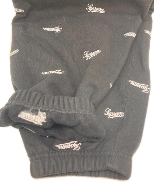 SUPREME（シュプリーム）Supreme (シュプリーム) Repeat Script Sweatpant ブラック サイズ:Mediumの古着・服飾アイテム