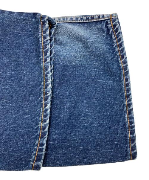 ANCELLM（アンセルム）ANCELLM (アンセルム) SELVEDGE DENIM STRAIGHT 5P PANTS ネイビー サイズ:２の古着・服飾アイテム