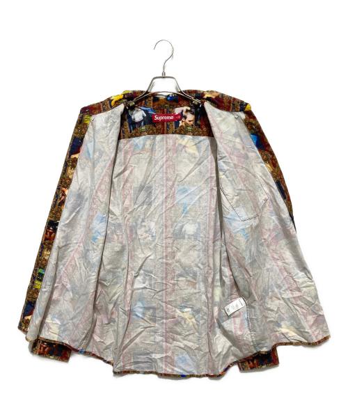 SUPREME（シュプリーム）SUPREME (シュプリーム) Hardcore Printed Corduroy Shirt ブラウン サイズ:Ｌの古着・服飾アイテム