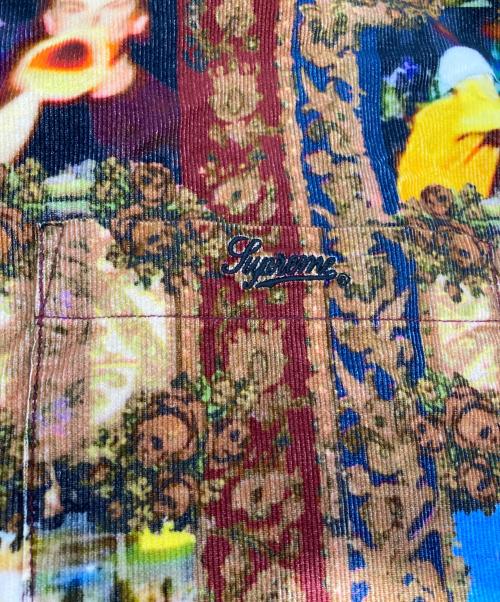SUPREME（シュプリーム）SUPREME (シュプリーム) Hardcore Printed Corduroy Shirt ブラウン サイズ:Ｌの古着・服飾アイテム