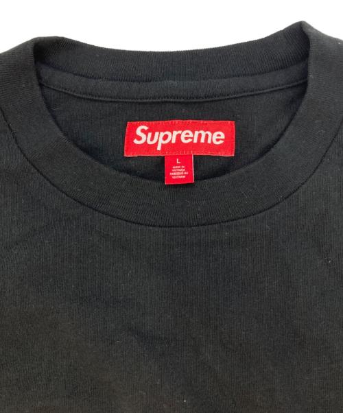 SUPREME（シュプリーム）SUPREME (シュプリーム) Capital S/S Top ブラック サイズ:Lの古着・服飾アイテム