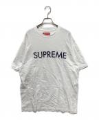 SUPREMEシュプリーム）の古着「Capital S/S Top」｜ホワイト