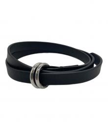 J&M DAVIDSON（ジェイ＆エム デヴィッドソン）の古着「Ring Belt 20MM ベルト」｜ブラック