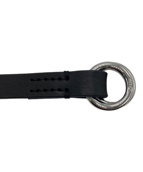 J&M DAVIDSON（ジェイ＆エム デヴィッドソン）J&M DAVIDSON (ジェイ＆エム デヴィッドソン) Ring Belt 20MM ベルト ブラック サイズ:OneSizeの古着・服飾アイテム