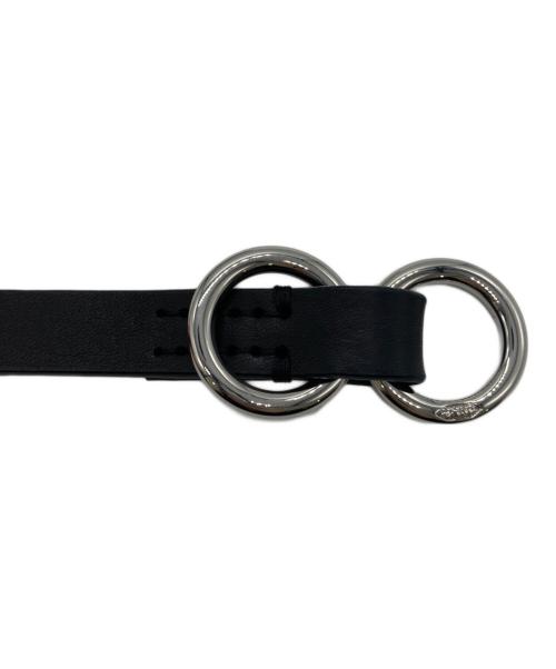J&M DAVIDSON（ジェイ＆エム デヴィッドソン）J&M DAVIDSON (ジェイ＆エム デヴィッドソン) Ring Belt 20MM ベルト ブラック サイズ:OneSizeの古着・服飾アイテム