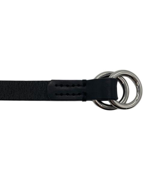 J&M DAVIDSON（ジェイ＆エム デヴィッドソン）J&M DAVIDSON (ジェイ＆エム デヴィッドソン) Ring Belt 20MM ベルト ブラック サイズ:OneSizeの古着・服飾アイテム