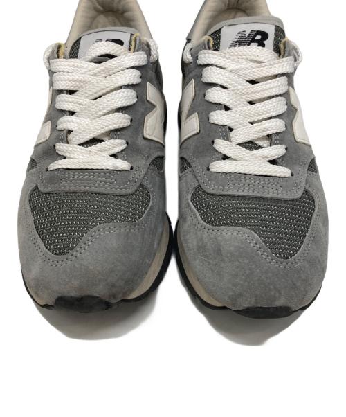 NEW BALANCE（ニューバランス）NEW BALANCE (ニューバランス) ローカットスニーカー グレー サイズ:265の古着・服飾アイテム