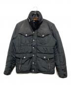 DIESELディーゼル）の古着「デニム切替ジャケット」｜ブラック
