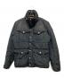 DIESEL（ディーゼル）の古着「デニム切替ジャケット」｜ブラック