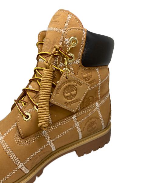 SUPREME（シュプリーム）SUPREME (シュプリーム) Timberland (ティンバーランド) 25FWパッチワーク6インチプレミアムブーツ ベージュ サイズ:28の古着・服飾アイテム