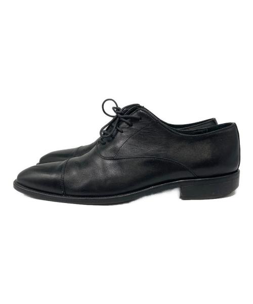 BARNEYS NEWYORK（バーニーズ・ニューヨーク）BARNEYS NEWYORK (バーニーズ・ニューヨーク) ストレートチップシューズ ブラック サイズ:41の古着・服飾アイテム