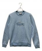 LACOSTEラコステ）の古着「ロゴワッペンスウェット」｜ブルー