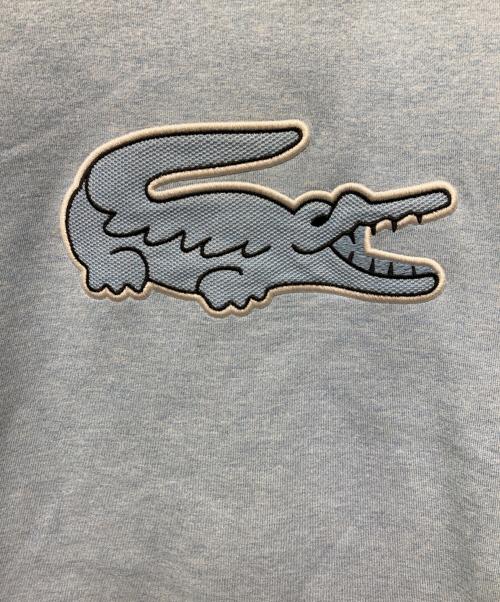 LACOSTE（ラコステ）LACOSTE (ラコステ) ロゴワッペンスウェット ブルー サイズ:Ｓの古着・服飾アイテム