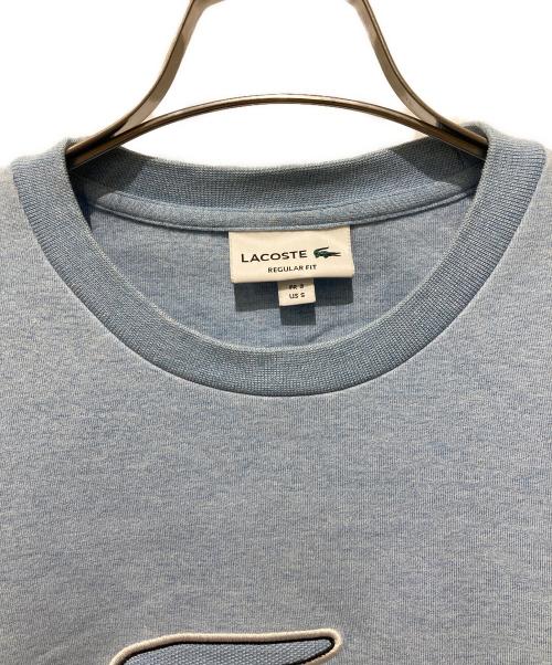 LACOSTE（ラコステ）LACOSTE (ラコステ) ロゴワッペンスウェット ブルー サイズ:Ｓの古着・服飾アイテム