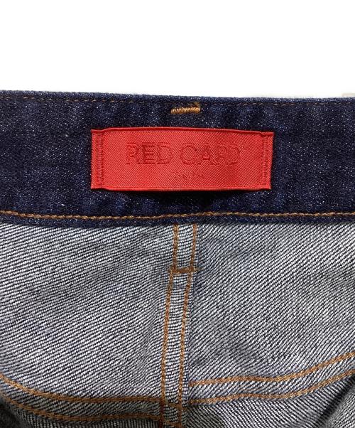 RED CARD（レッドカード）RED CARD (レッドカード) ワイドデニムパンツ ネイビー サイズ:23の古着・服飾アイテム
