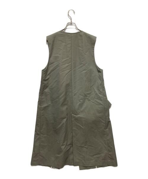 icB（アイシービー）icB (アイシービー) ショートトレンチセットアップ グレー サイズ:６の古着・服飾アイテム