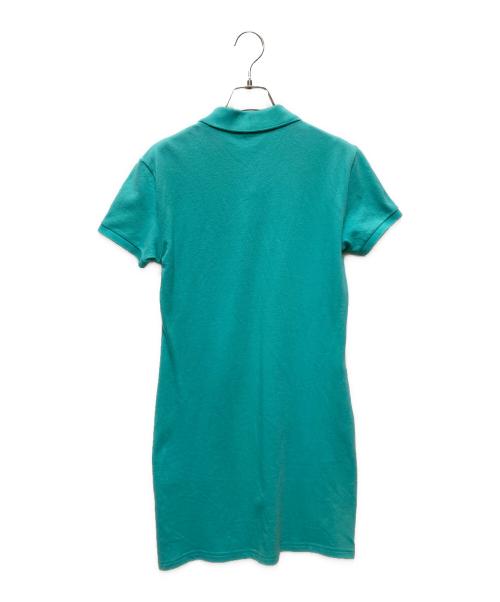 LACOSTE LIVE（ラコステライブ）LACOSTE LIVE (ラコステライブ) ワニワッペンポロワンピース グリーン サイズ:Lの古着・服飾アイテム