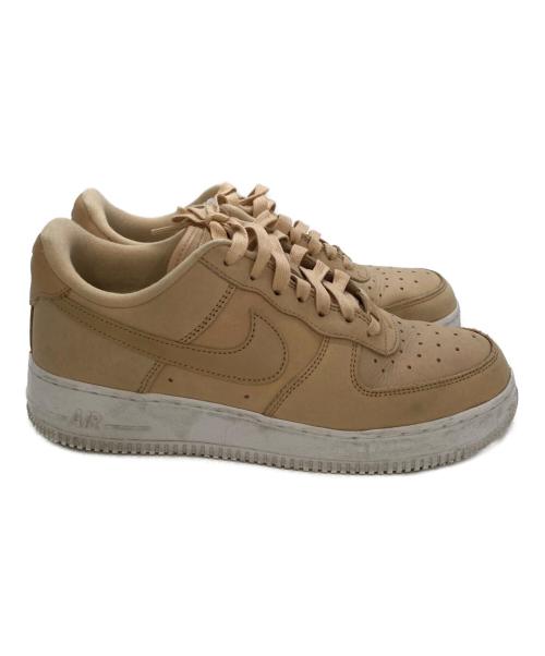 NIKE（ナイキ）NIKE (ナイキ) エアフォース1 ベージュ サイズ:25.5の古着・服飾アイテム