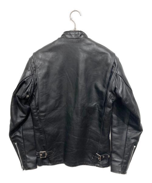 Schott（ショット）Schott (ショット) 641シングルライダースジャケット ブラック サイズ:34の古着・服飾アイテム