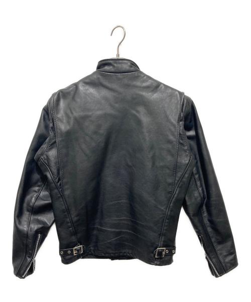 Schott（ショット）Schott (ショット) ライナー付きシングルライダースジャケット ブラック サイズ:36の古着・服飾アイテム