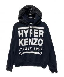 KENZO（ケンゾー）の古着「ハイパーロゴパーカー」｜ブラック
