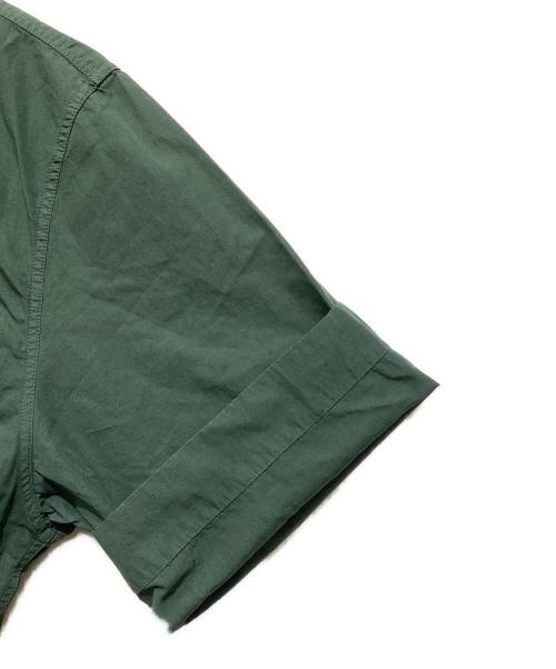 MHL（エムエイチエル）MHL (エムエイチエル) 半袖シャツ ブラウン サイズ:Mの古着・服飾アイテム
