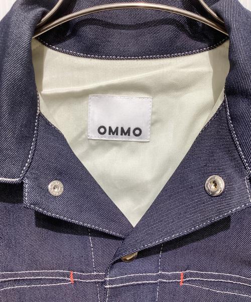 OMMO（オーエムエムオー）OMMO (オーエムエムオー) スクエアスリーブデニムジャケット インディゴ サイズ:FREEの古着・服飾アイテム