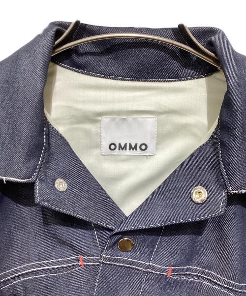 OMMO（オーエムエムオー）OMMO (オーエムエムオー) スクエアスリーブデニムジャケット インディゴ サイズ:FREEの古着・服飾アイテム