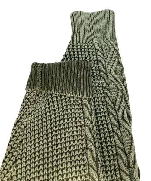 Schott（ショット）Schott (ショット) コットンカーディガン グリーン サイズ:2XLの古着・服飾アイテム