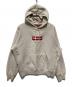 Supreme（シュプリーム）の古着「24FW ボックスロゴフーデッドスウェットシャツ」｜ベージュ