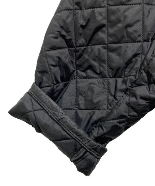 Barbour（バブアー）Barbour (バブアー) エクスモア キルティング ミドル レングス コート ブラック サイズ:38の古着・服飾アイテム