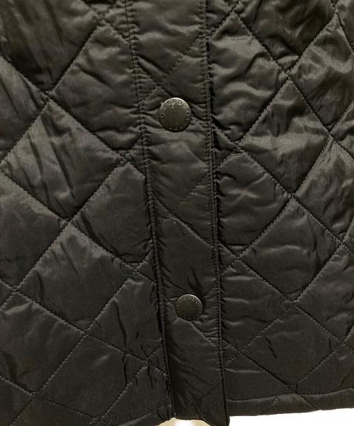 Barbour（バブアー）Barbour (バブアー) エクスモア キルティング ミドル レングス コート ブラック サイズ:38の古着・服飾アイテム