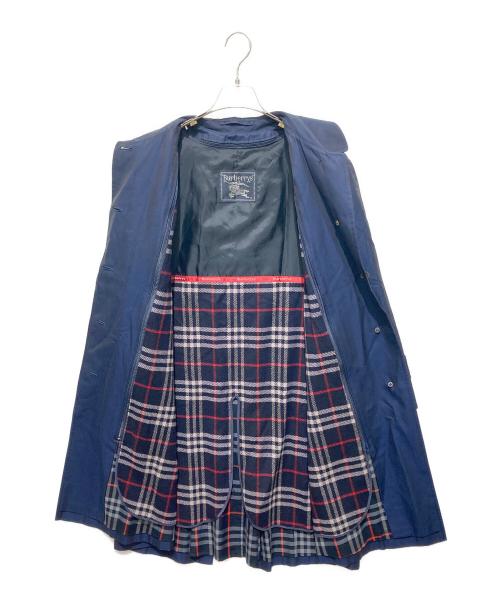 Burberry's（バーバリーズ）Burberry's (バーバリーズ) ライナー付トレンチコート ネイビー サイズ:7SRの古着・服飾アイテム