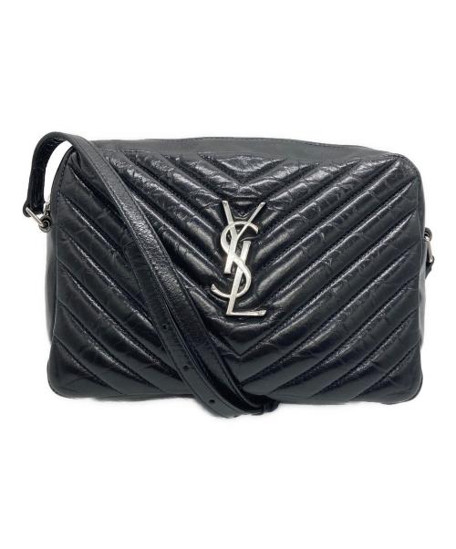 Saint Laurent Paris（サンローランパリ）Saint Laurent Paris (サンローランパリ) ルー カメラバッグスモール ブラックの古着・服飾アイテム