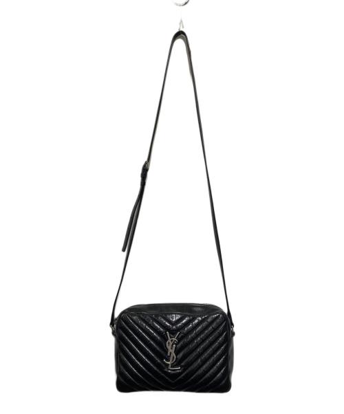 Saint Laurent Paris（サンローランパリ）Saint Laurent Paris (サンローランパリ) ルー カメラバッグスモール ブラックの古着・服飾アイテム