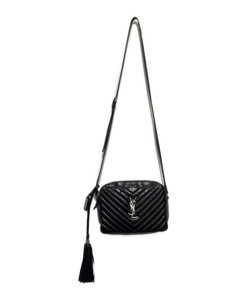 Saint Laurent Paris（サンローランパリ）Saint Laurent Paris (サンローランパリ) ルー カメラバッグスモール ブラックの古着・服飾アイテム